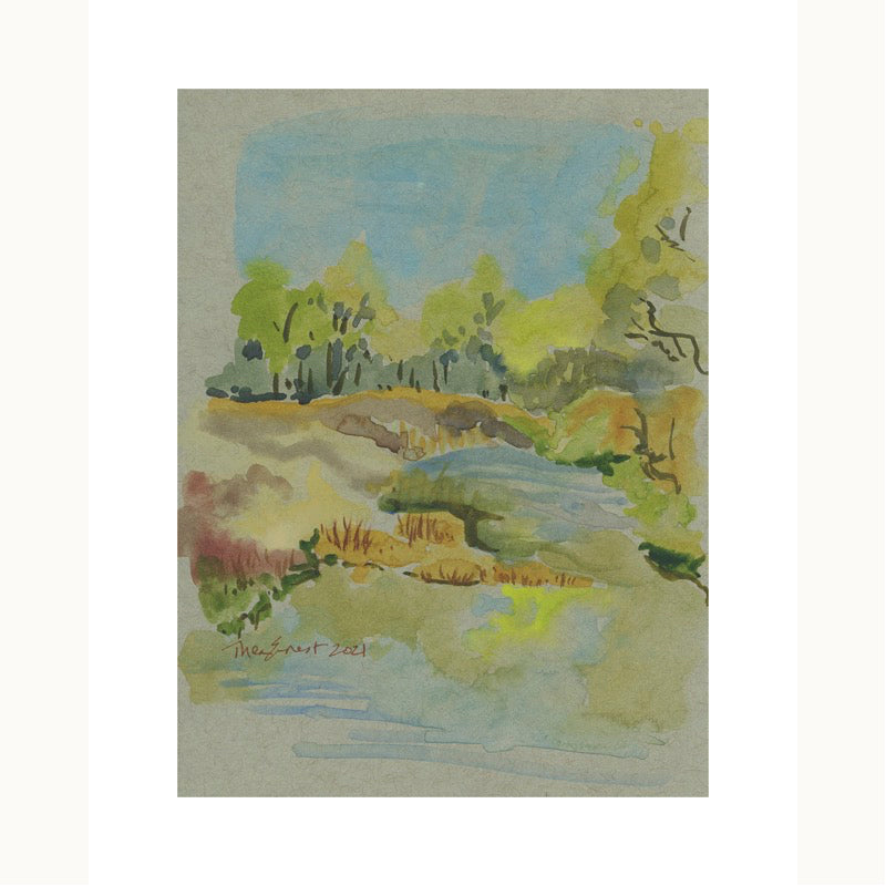 Redrock Spur Study – Thea Ernest Artist